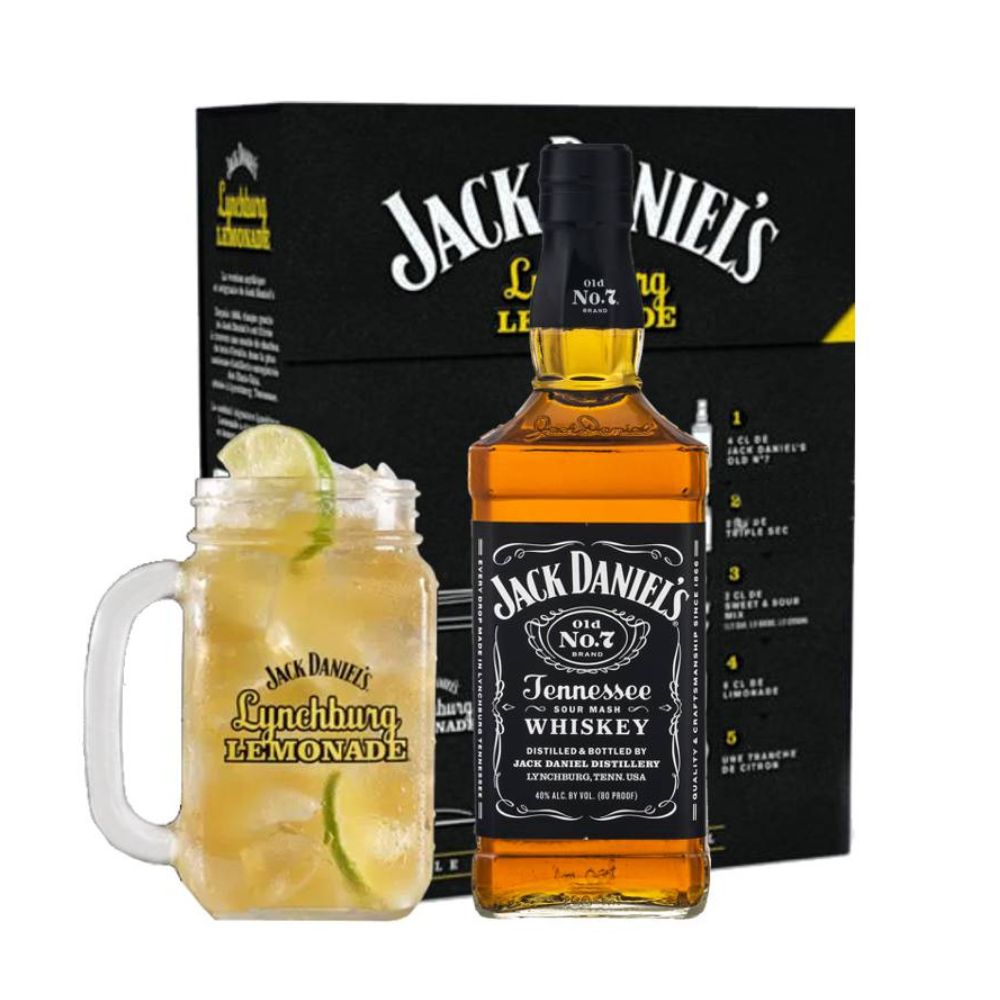 Jack Daniel´s 0,7l Lynchburg Lemonade gift box + lonček/mug