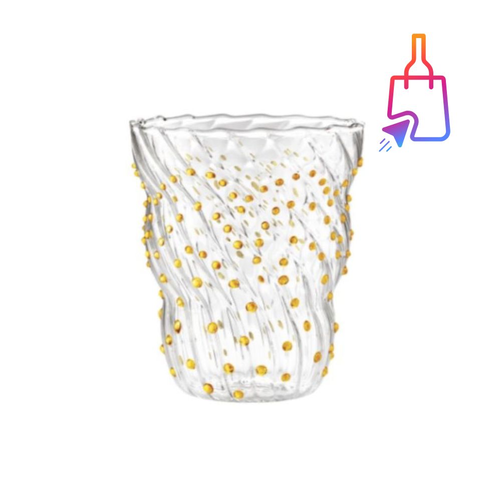 Kozarec Twist tumbler amber