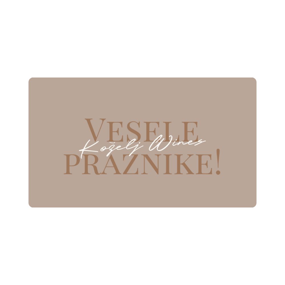 Darilna kartica v vrednosti 20€ VESELE PRAZNIKE!